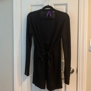 Seraphine maternity cardigan in black, xs